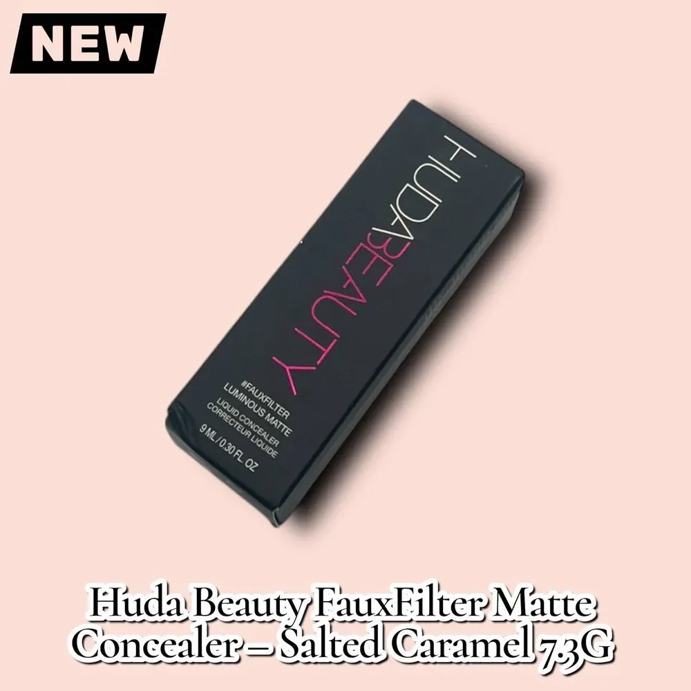 New NIB Huda Beauty FauxFilter Matte Concealer – Salted Caramel 7.3G - Picture 6 of 7